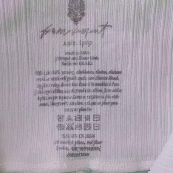 Free People Movement Good Karma Tie Dye Leggings Electric Pistachio Green XS S - Picture 11 of 12